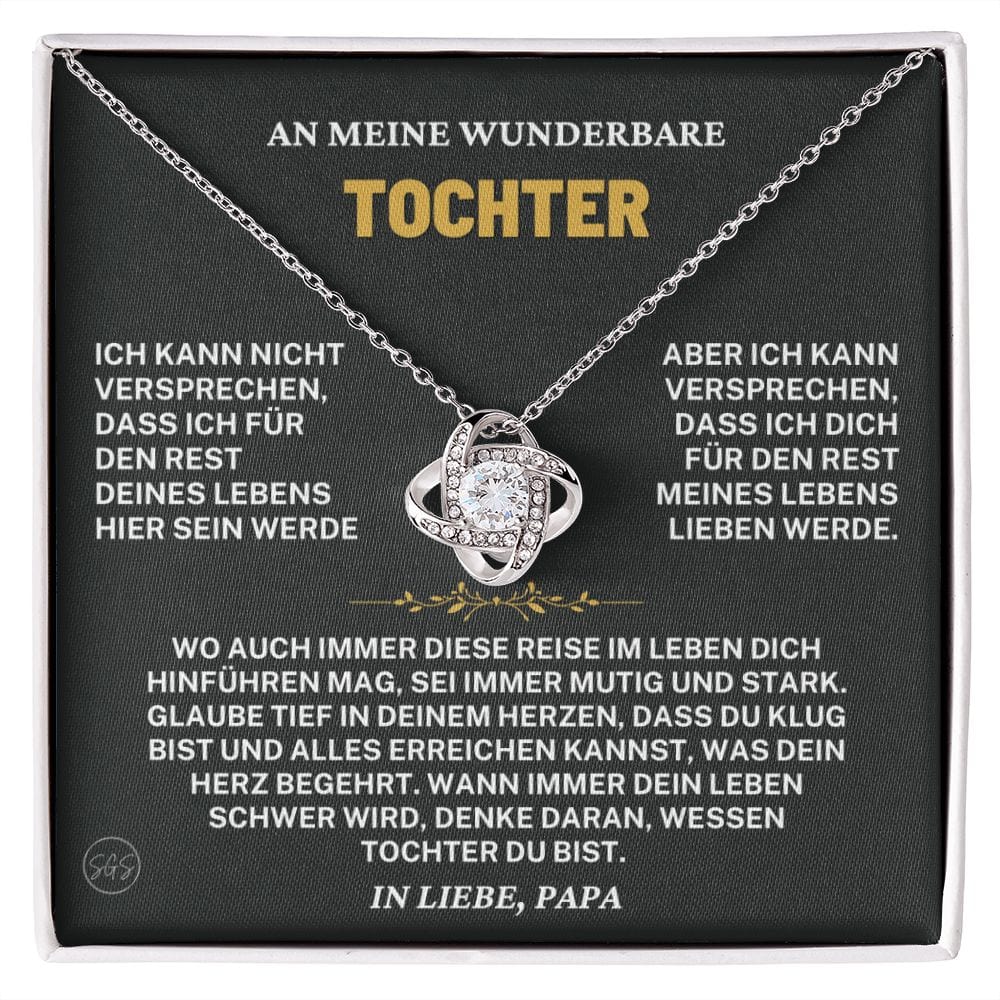 Tochtergeschenk (von Papa) | Vater zu Tochter Halskette, Geburtstagsgeschenk für Tochter von Papa, Tochter Halskette, Weihnachtsgeschenk