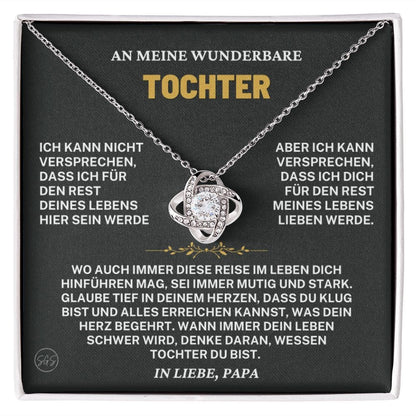 Tochtergeschenk (von Papa) | Vater zu Tochter Halskette, Geburtstagsgeschenk für Tochter von Papa, Tochter Halskette, Weihnachtsgeschenk