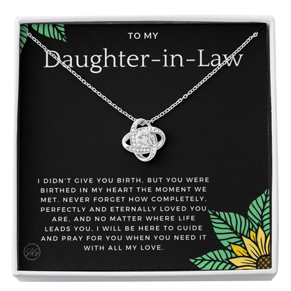 Daughter in Law Gift | Future DIL, Bonus Daughter, From Mother in Law, Father in Law, In Laws, For the Bride, Son's Wife, Fiance 1012DILgKA