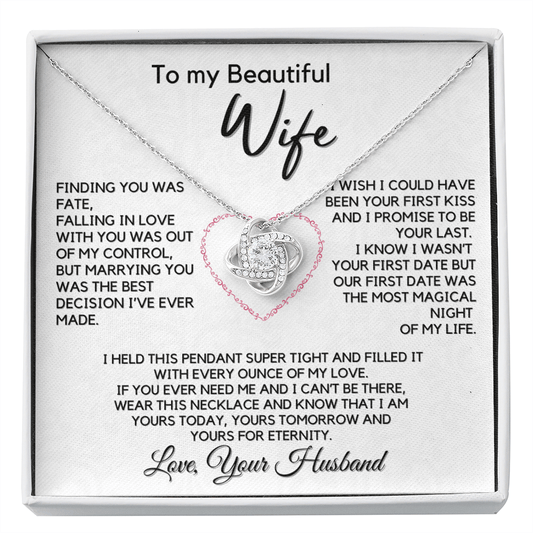 Romantic Gift for Wife - Yours for Eternity