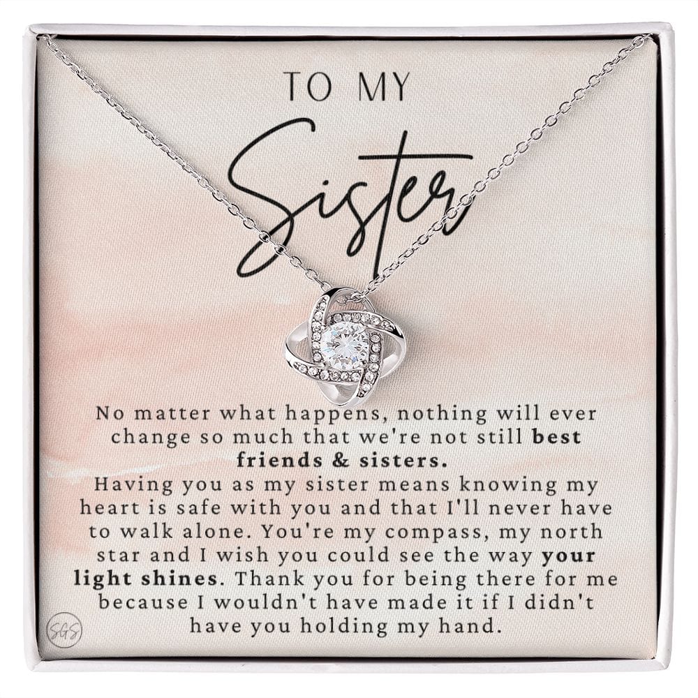 Sister Gift | Sister Christmas Gift, Sister Necklace, Birthday Gift for My Sister, Sentimental Gift Sisters, Christmas Gifts for Sister, 7