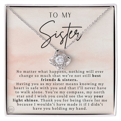Sister Gift | Sister Christmas Gift, Sister Necklace, Birthday Gift for My Sister, Sentimental Gift Sisters, Christmas Gifts for Sister, 7