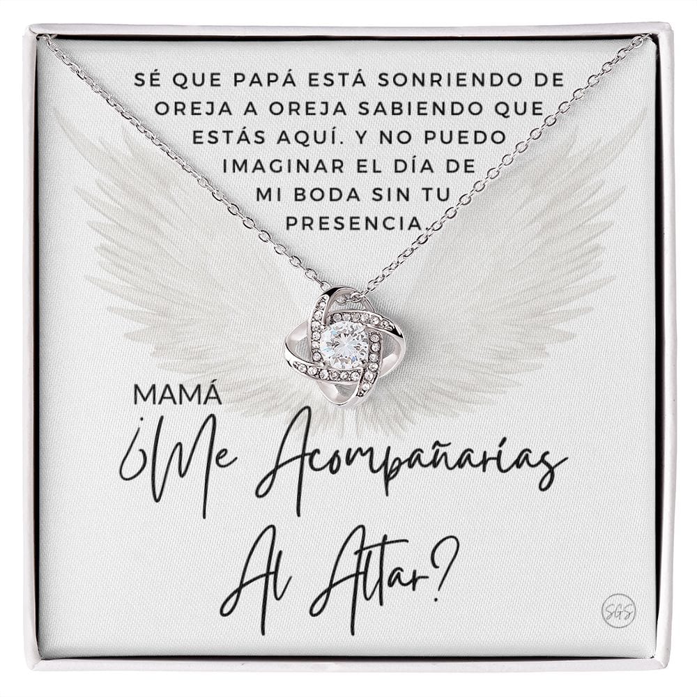 Mamá ¿Me Acompañarías Al Altar? | Mom, Will You Walk Me Down the Aisle? Give Me Away Proposal En Espanol, Spanish Mother of the Bride Gift 3