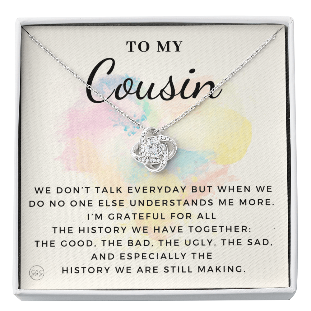 Gift for Cousin | Cousin Crew Necklace, Cousins and Best Friends, I Miss You Present, Gift for Birthday, Graduation, Thinking of You 2410K