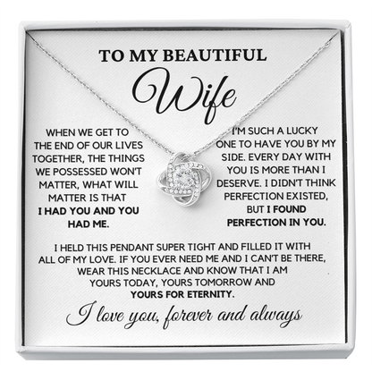 Romantic Gift for Wife - I Had You and You Had Me