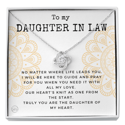 Daughter in Law Gift | Future DIL, Bonus Daughter, From Mother in Law, Father in Law, In Laws, For the Bride, Son's Wife, Fiance 1012DILiKA