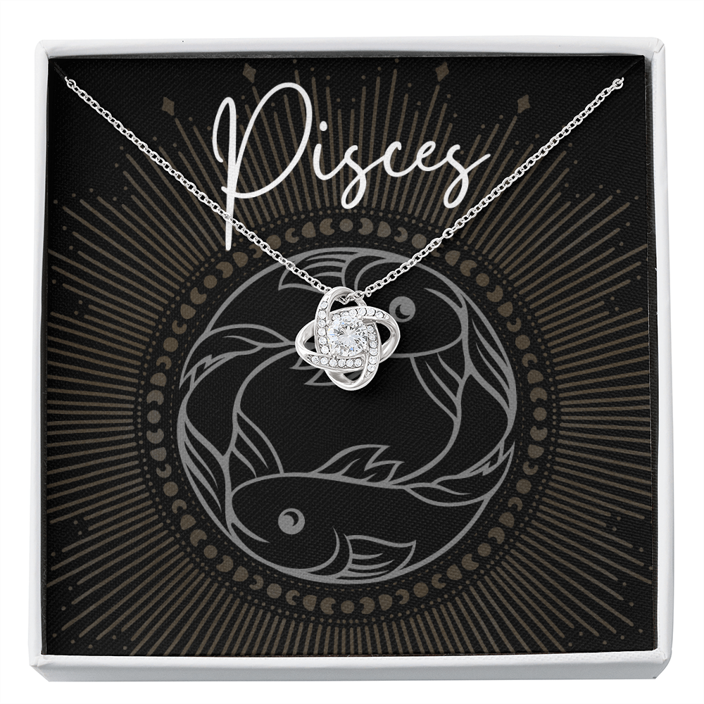 Pisces Zodiac Necklace | Gift for a Witchy Woman, Zodiac Sign, Astrology Gift, Tarot, Best Friend Gift, Coven Sisters, Christmas, Birthday