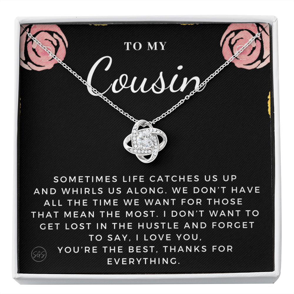 Gift for Cousin | Cousin Crew Necklace, Cousins and Best Friends, I Miss You Present, Gift for Birthday, Graduation, Thinking of You 2411K