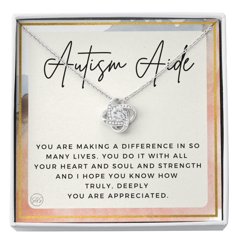 Austism Aide Gift | Thank You Autistic Aide, Paraprofessional, Social Worker, Social Work, School, Family, Students, Spectrum IEP