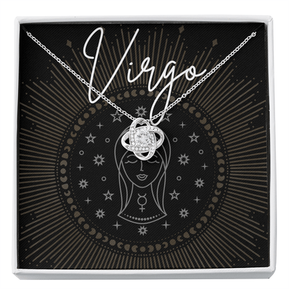 Virgo Zodiac Necklace | Gift for a Witchy Woman, Zodiac Sign, Astrology Gift, Tarot, Best Friend Gift, Coven Sisters, Christmas, Birthday