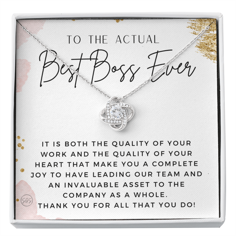 1215bh Necklace Love Knot