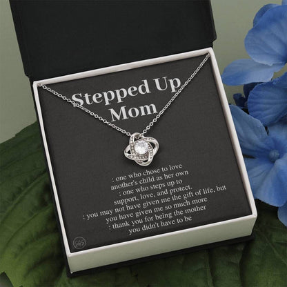 Stepped Up Mom - Mother's Day Gift for Stepmom, Bonus Mom