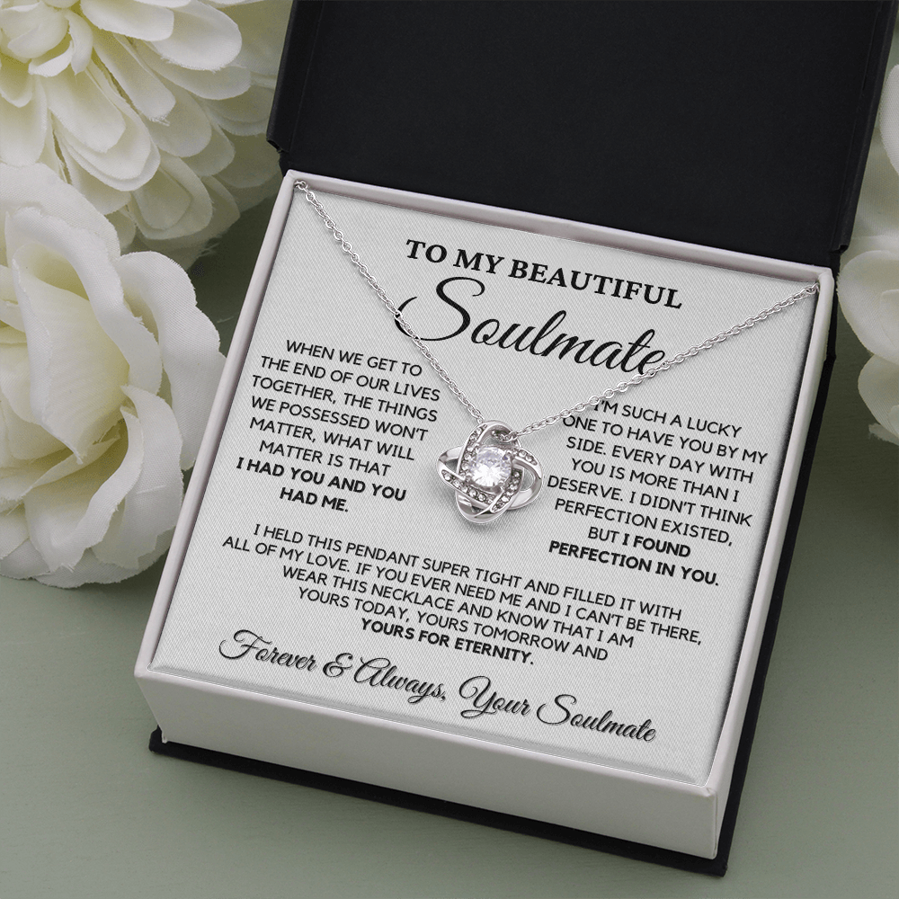 Romantic Gift for Soulmate - I Had You and You Had Me