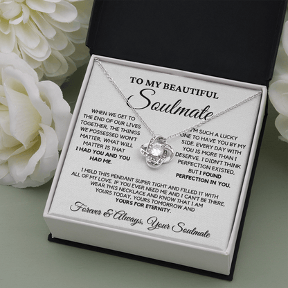 Romantic Gift for Soulmate - I Had You and You Had Me