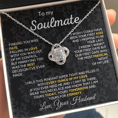 Soulmate Gift - Yours for Eternity Necklace