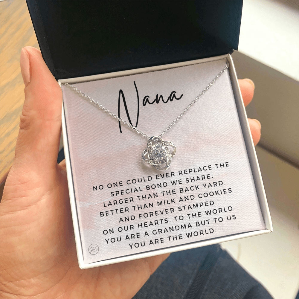 Gift for Nana | Grandmother Nickname, Grandma, Mother's Day Necklace, Birthday, Get Well, Missing You, Nana Definition, Christmas, From Family Grandkids  Granddaughter Grandson 1118aK