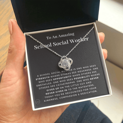 School Social Worker Gift | Thank You Case Worker, Future LCSW, Graduation, From Parents, Students, MSW Appreciation Retire
