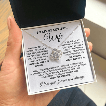 Romantic Gift for Wife - I Had You and You Had Me