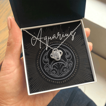 Aquarius Zodiac Necklace | Gift for a Witchy Woman, Zodiac Sign, Astrology Gift, Tarot, Best Friend Gift, Coven Sisters, Christmas, Birthday