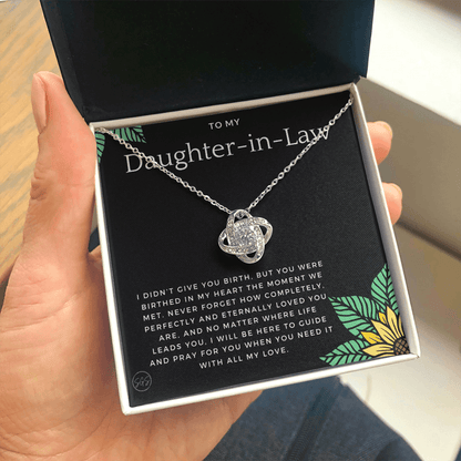 Daughter in Law Gift | Future DIL, Bonus Daughter, From Mother in Law, Father in Law, In Laws, For the Bride, Son's Wife, Fiance 1012DILgKA