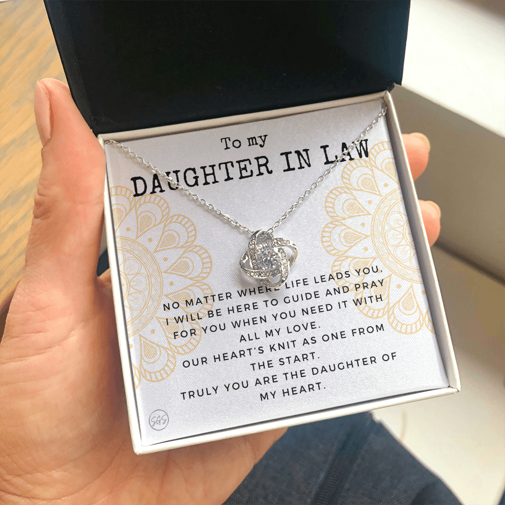 Daughter in Law Gift | Future DIL, Bonus Daughter, From Mother in Law, Father in Law, In Laws, For the Bride, Son's Wife, Fiance 1012DILiKA