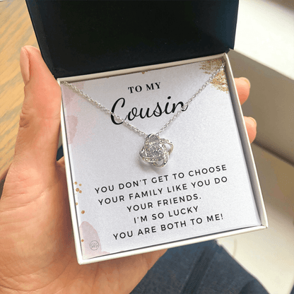 Gift for Cousin | Cousin Crew Necklace, Cousins and Best Friends, I Miss You Present, Gift for Birthday, Graduation, Thinking of You 2401aK