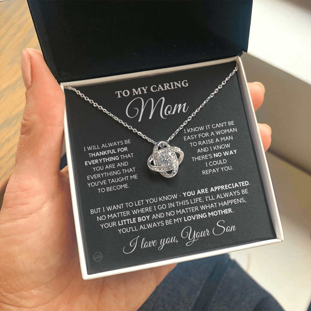 Mom - My Mom Forever - Necklace | Gift for Mother's Day, Gift for Mom From Son, Mother & Son, I'll Always Be Your Little Boy 2K