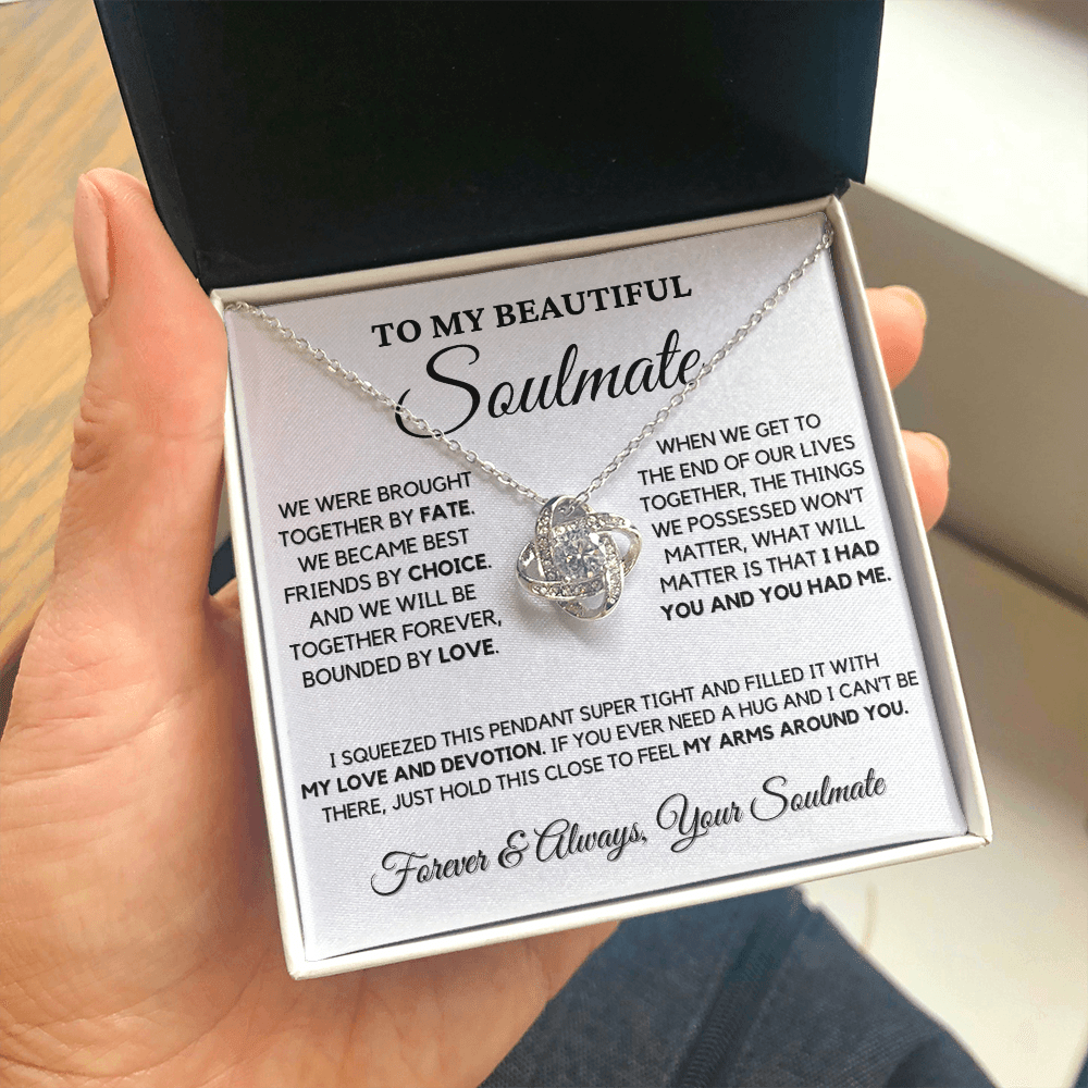 Romantic Gift for Soulmate - Bounded by Love