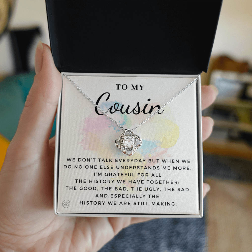 Gift for Cousin | Cousin Crew Necklace, Cousins and Best Friends, I Miss You Present, Gift for Birthday, Graduation, Thinking of You 2410K