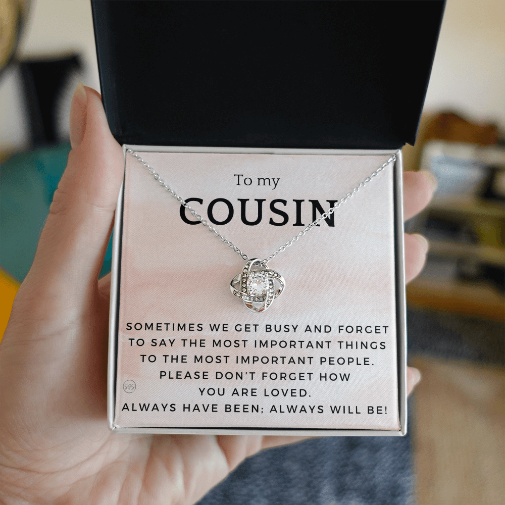 Gift for Cousin | Cousin Crew Necklace, Cousins and Best Friends, I Miss You Present, Gift for Birthday, Graduation, Thinking of You 2412K