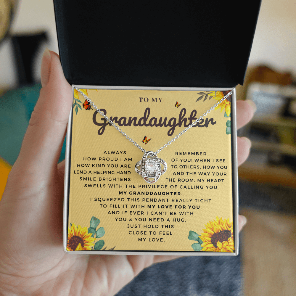 Granddaughter Gift | From Grandma, Heartfelt Present from Grandmother, Birthday, Teen Girl, Confirmation, Cute Necklace for Teenaged Girls