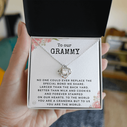Gift for Grammy | Grandmother Nickname, Grandma, Mother's Day Necklace, Birthday, Get Well, Missing You, Grammy Definition, Christmas, From Family Grandkids  Granddaughter Grandson 1118dK