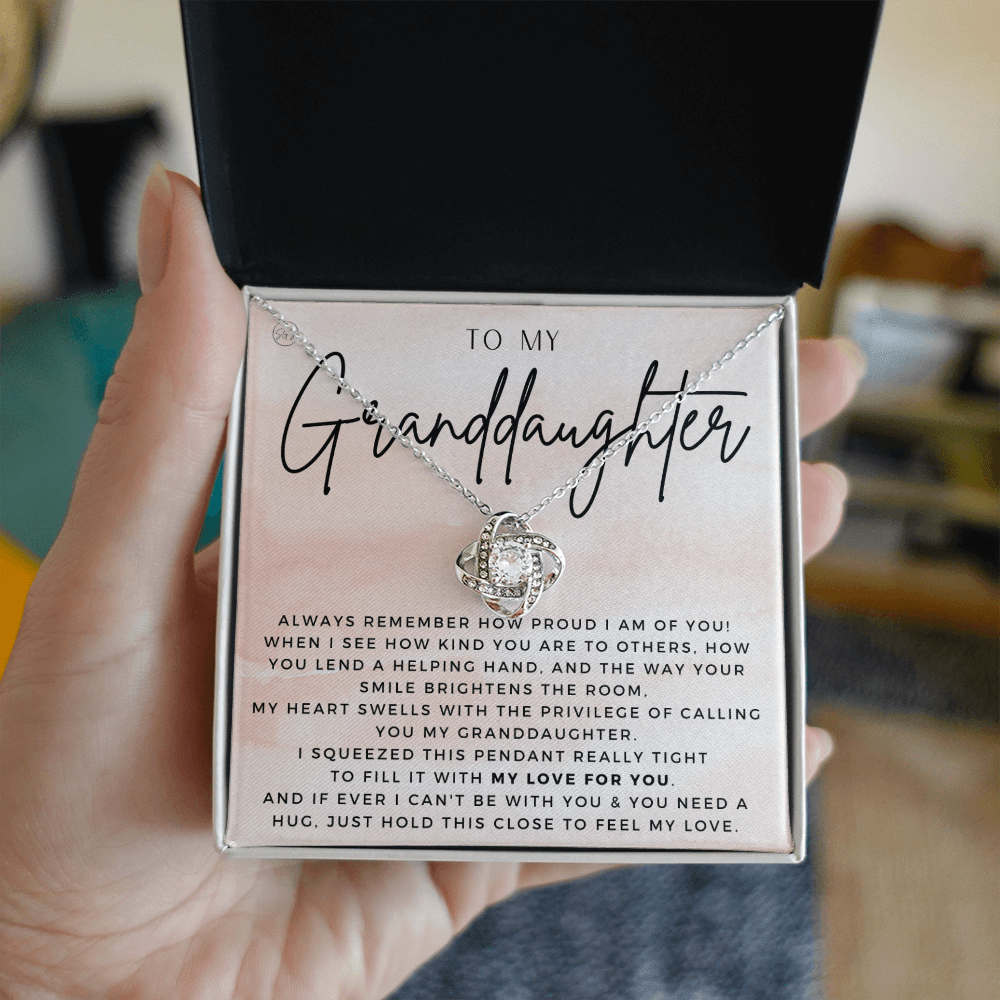 Granddaughter Gift | From Grandma, Heartfelt Present from Grandmother, Birthday, Graduation, Teen Girl, Confirmation, Cute Necklace