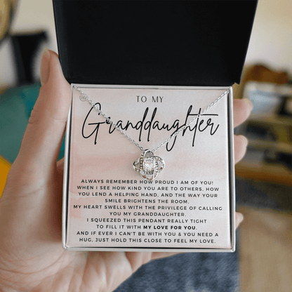 Granddaughter Gift | From Grandma, Heartfelt Present from Grandmother, Birthday, Graduation, Teen Girl, Confirmation, Cute Necklace
