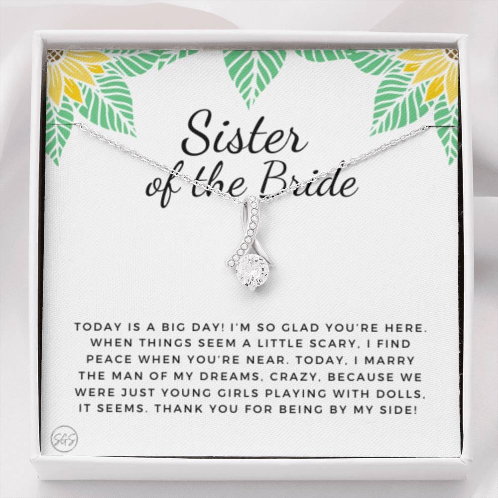 0625J sister of the bride Necklace Beauty