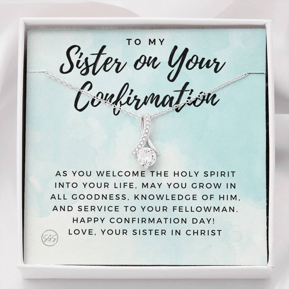 sister confirmation 0707k Necklace Beauty