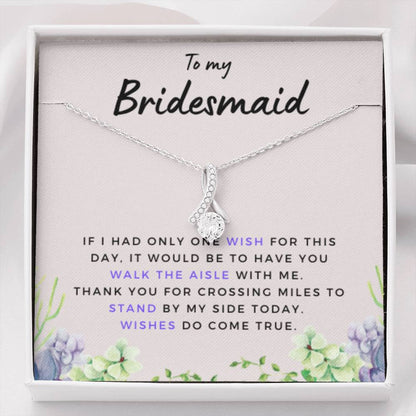 BridesmaidWishesDoComeTrue Necklace Beauty