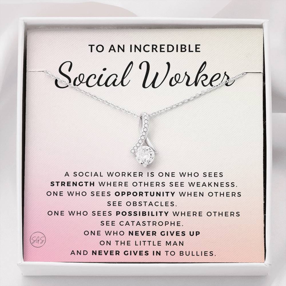 0922e social worker.png Necklace Beauty