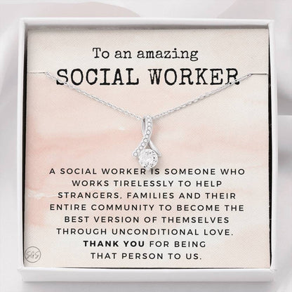 0922f social worker.png Necklace Beauty