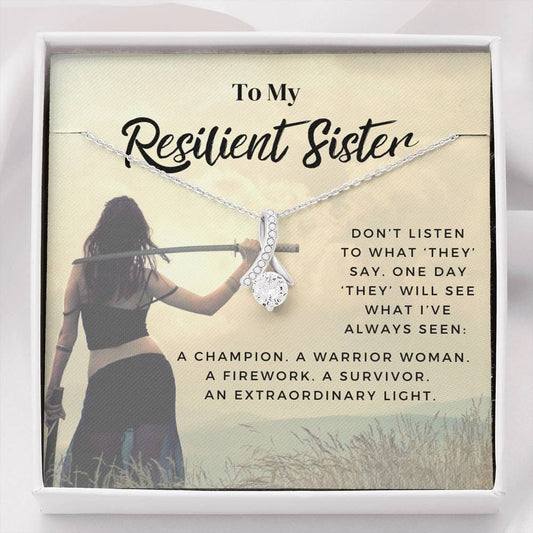 Encouragement Gift for Sister | Stuff Gina Says, Resilient, Warrior Woman, Female Empowerment, Inspirational Quote, Survivor, Divorce Break Up, Strong 0721fB