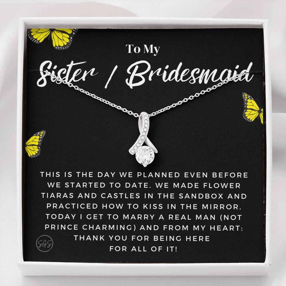 Sister Bridesmaid 0712i Necklace Beauty