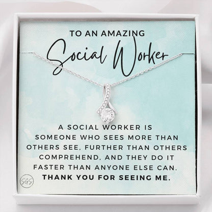 0922d social worker.png Necklace Beauty