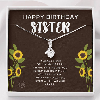 Sister Happy Bday 0707c Necklace Beauty