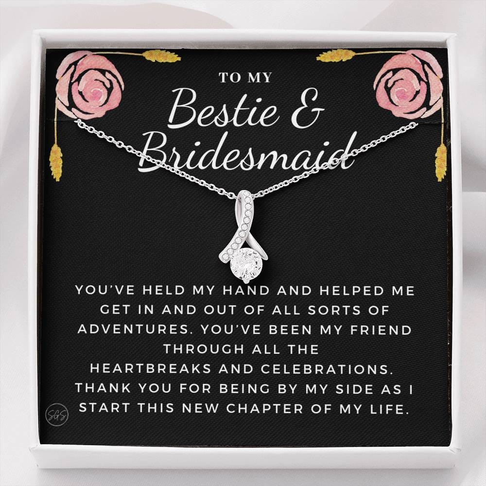 Bestie Bridesmaid 0712d Necklace Beauty