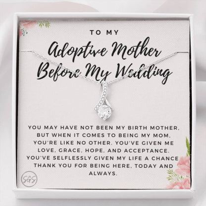 0625L adoptive mother wedding Necklace Beauty