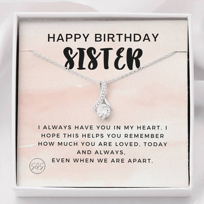 Sister Happy Bday 0707d Necklace Beauty