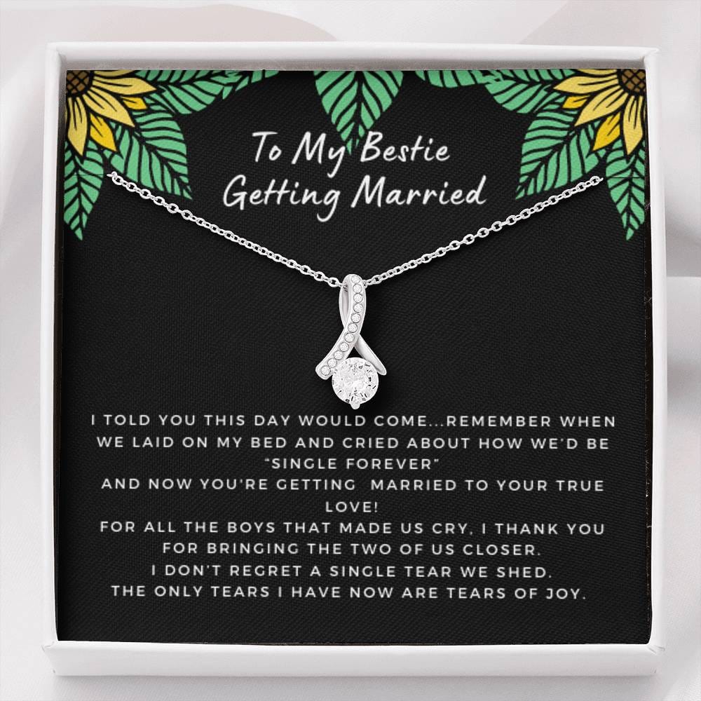 Beauty - BFF Getting Married - Tears Shed - Sunflowers