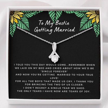 Beauty - BFF Getting Married - Tears Shed - Sunflowers