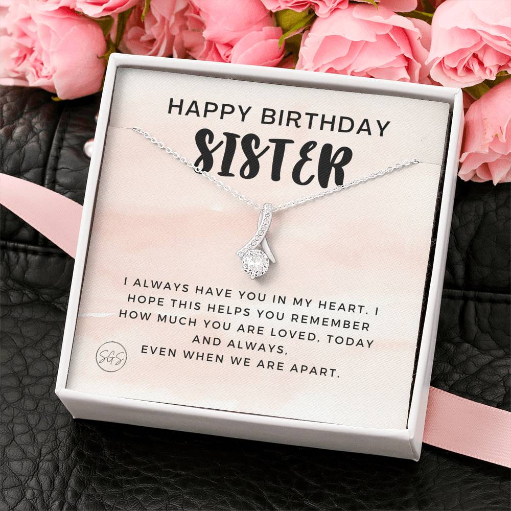 Sister Happy Bday 0707d Necklace Beauty