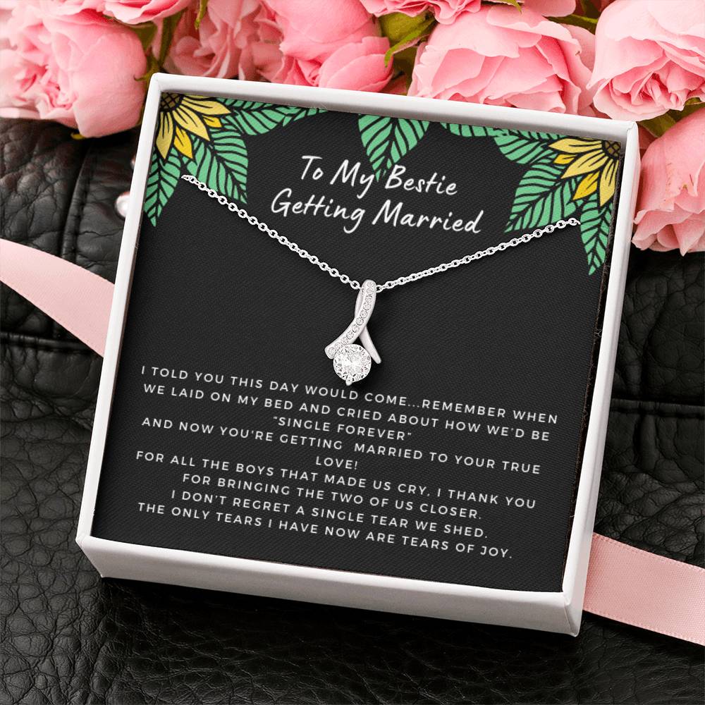 Beauty - BFF Getting Married - Tears Shed - Sunflowers
